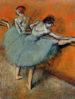 Edgar Degas : Dancers at the Barre